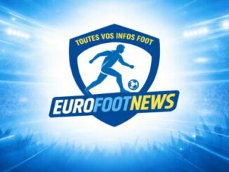 Logo EuroFootNews sur fond de stade lumineux