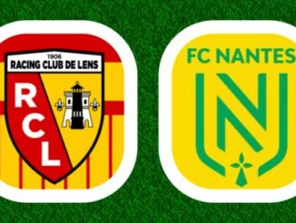 Logos du RC Lens et FC Nantes