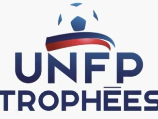 Logo UNFP Trophées avec ballon de football