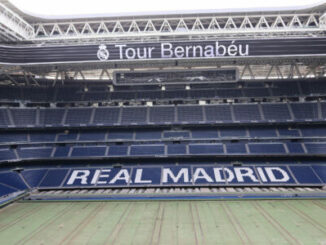 Intérieur du stade Santiago Bernabéu, Real Madrid