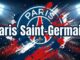 Logo du Paris Saint-Germain avec effets lumineux