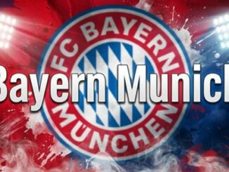 Logo du FC Bayern Munich sous projecteurs