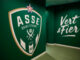 Logo ASSE Saint-Étienne et slogan Vert & Fier