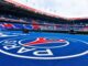 Logo du PSG au Parc des Princes