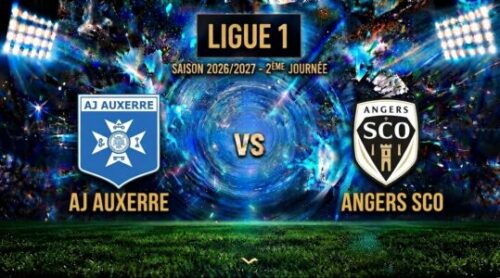 Ligue 1 AJ Auxerre contre Angers SCO