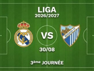 Affiche Liga : Real Madrid contre Málaga CF
