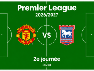 Manchester United contre Ipswich Town en Premier League