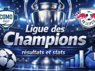 Affiche Ligue des champions COMO 1907 contre RB Leipzig