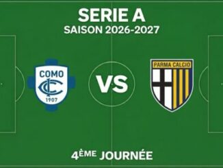 Affiche Como 1907 contre Parma Calcio en Serie A
