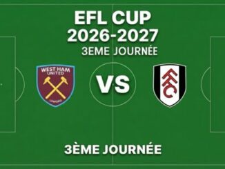 Affiche EFL Cup West Ham United contre Fulham