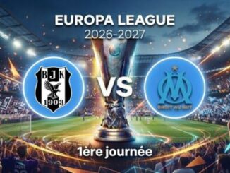 Affiche Europa League Beşiktaş contre Olympique de Marseille