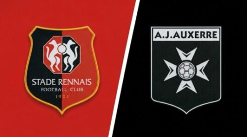 Logos du Stade Rennais et de l’AJ Auxerre