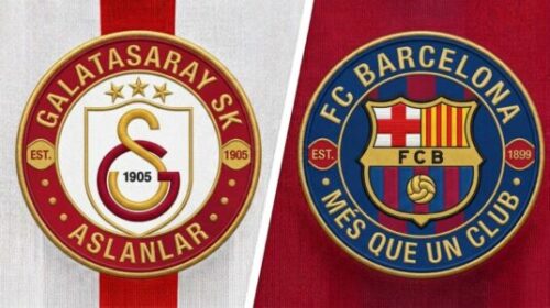 Écussons de Galatasaray et du FC Barcelone