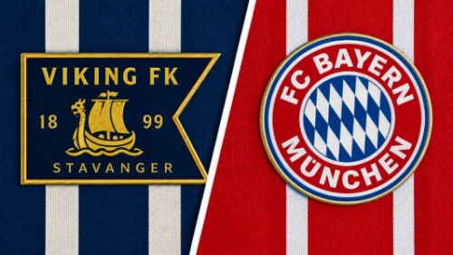 Écussons de Viking FK et Bayern Munich