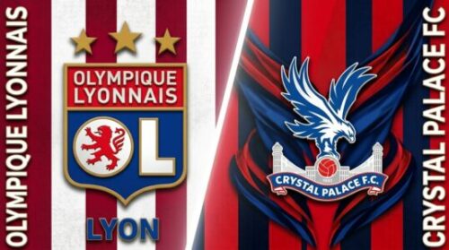 Écussons de l’Olympique Lyonnais et Crystal Palace FC