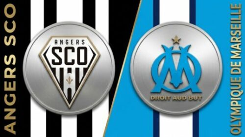 Logos d’Angers SCO et de l’Olympique de Marseille