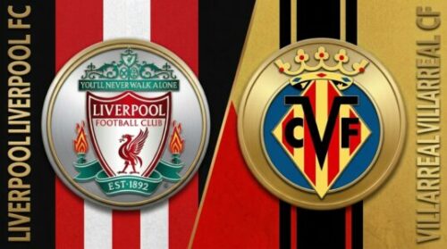 Écussons de Liverpool FC et Villarreal CF côte à côte