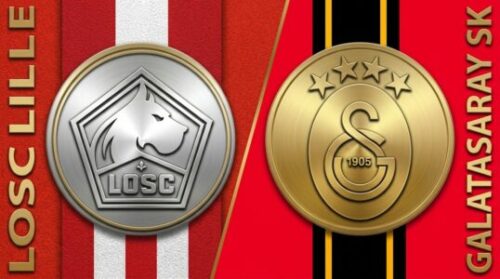 Écussons de Lille OSC et Galatasaray SK